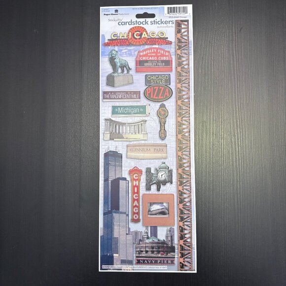 Chicago - NY - Washington DC Sticker Bundle of 4 Sticker Packs - Picture 4 of 5